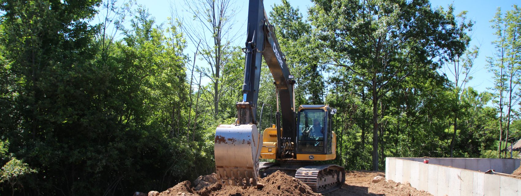 New Driveway Entrance for New Residence