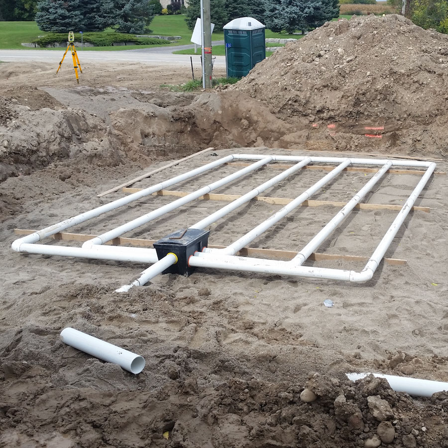 A septic system repair, from the contaminated lawn to the septic system installation and the final clean, safe yard.